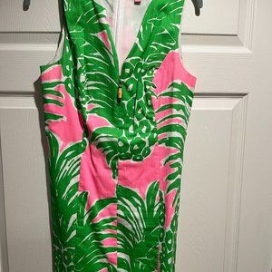 Lilly Pulitzer Pink Pout Flamenco Mila Shift Dress